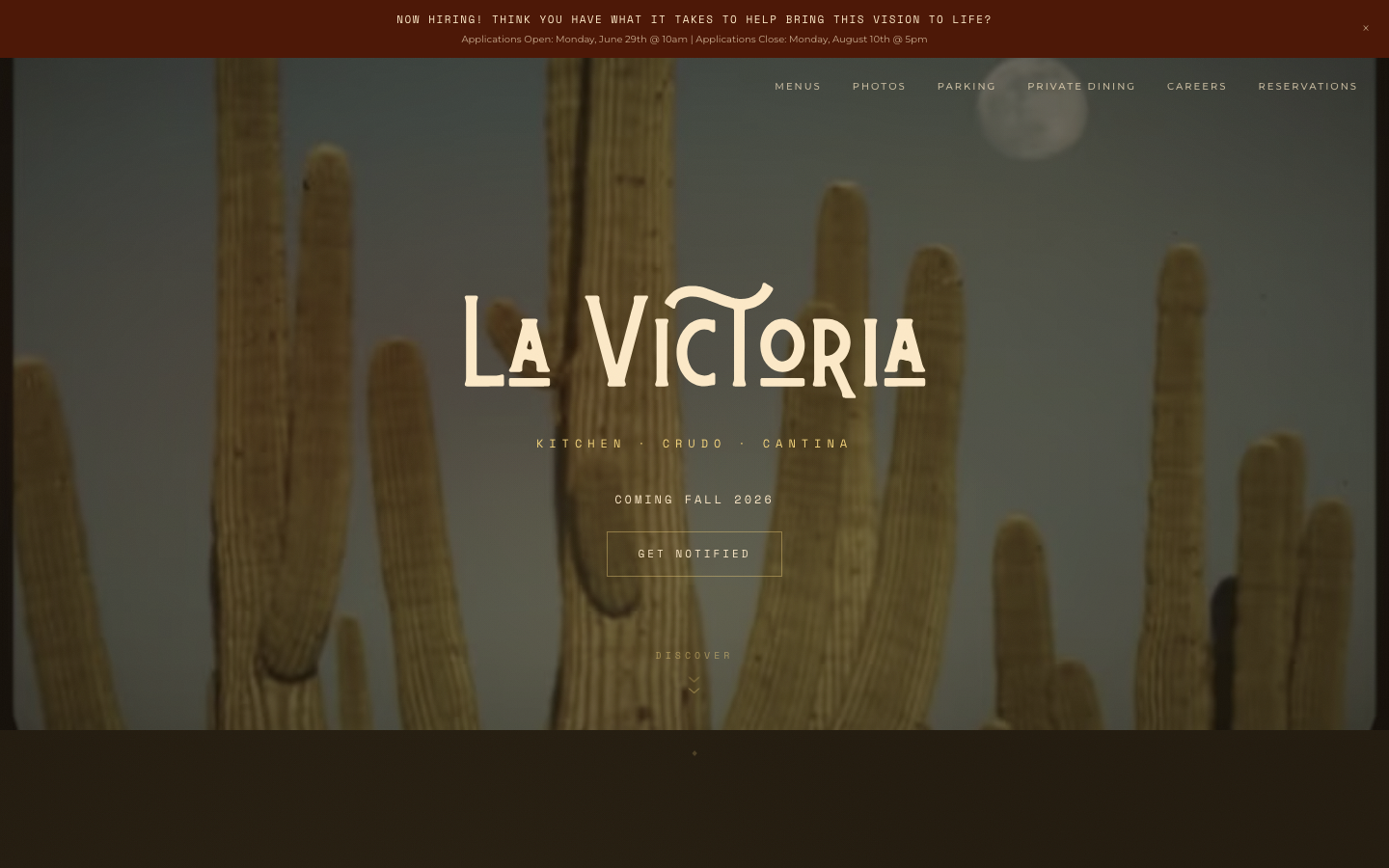 La Victoria website