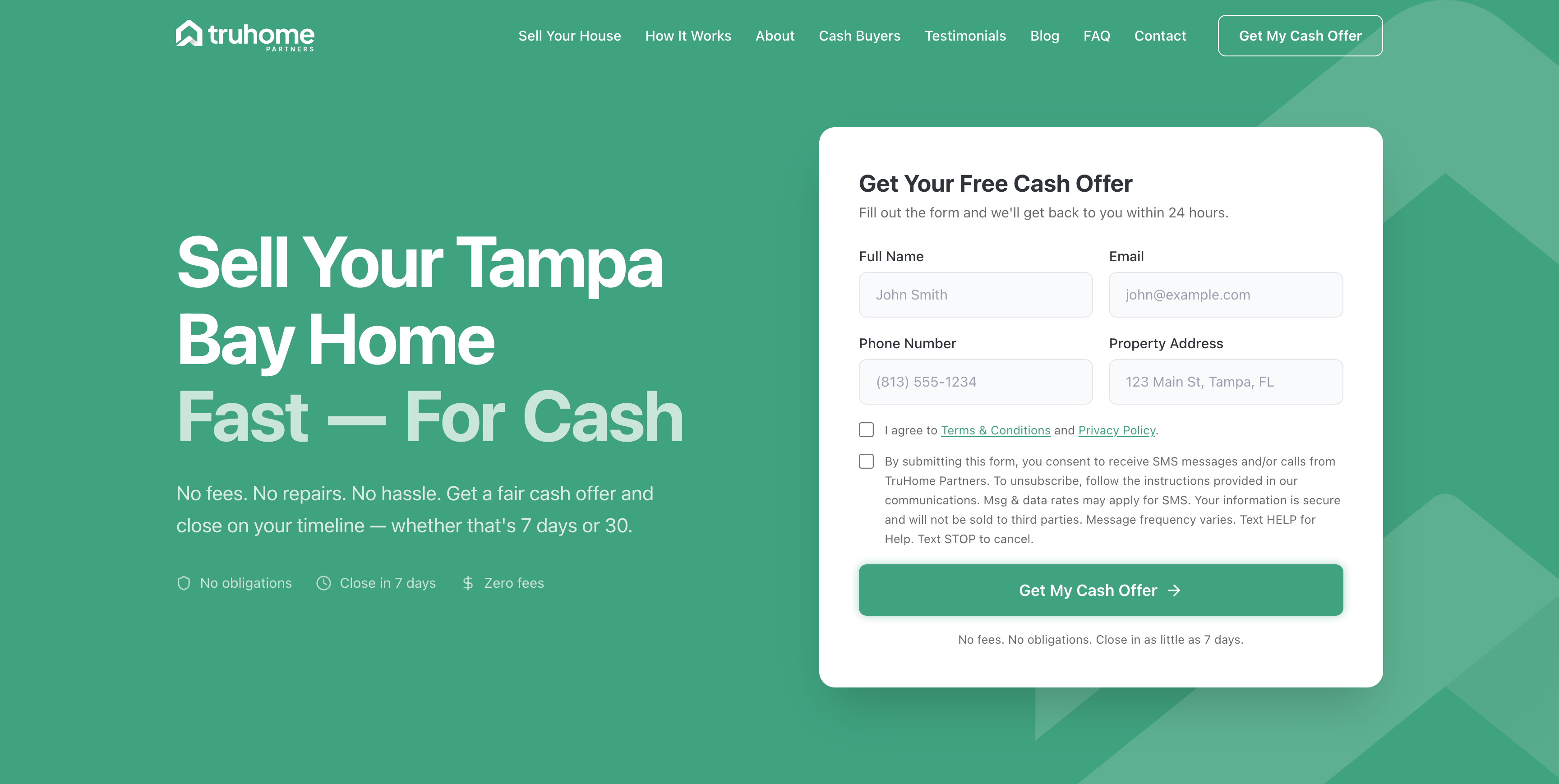 TruHome Partners website